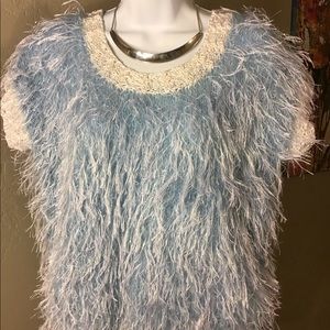 Baby Blue Vintage Sweater